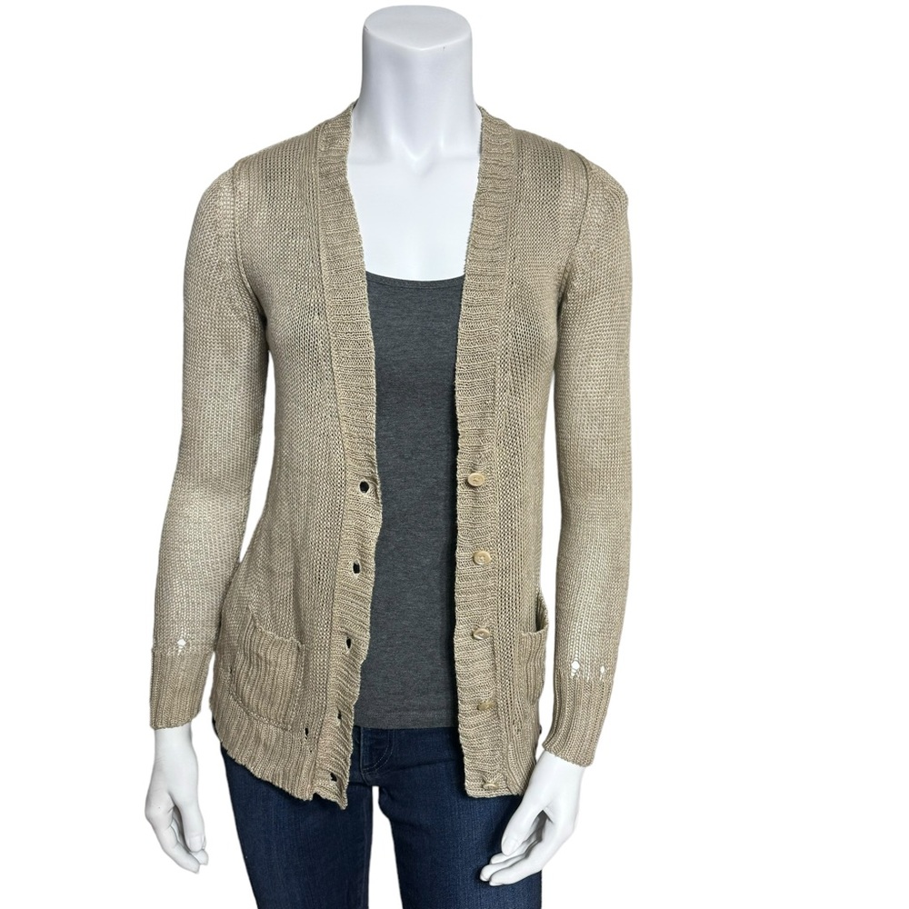 Banana Republic Linen Cardigan